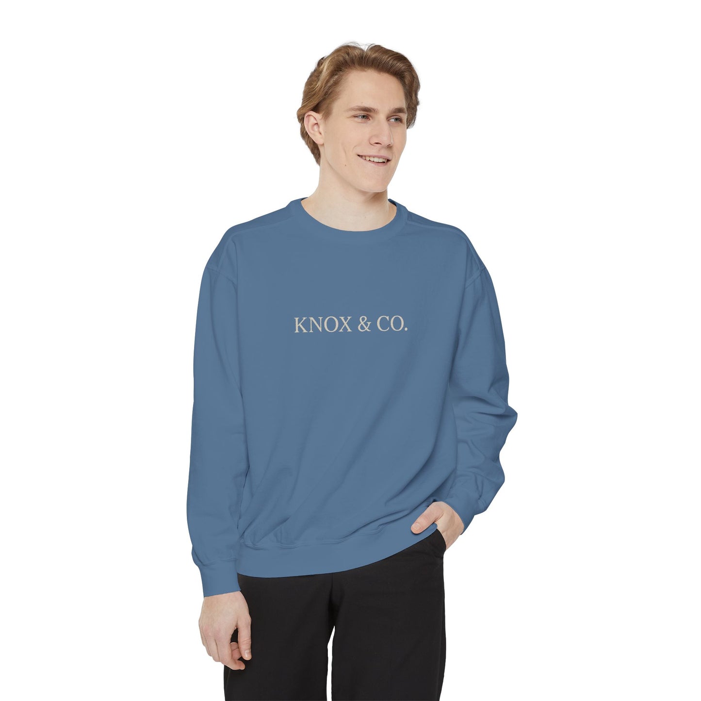 Knox & Co. Classic Crew – Cream Print Edition
