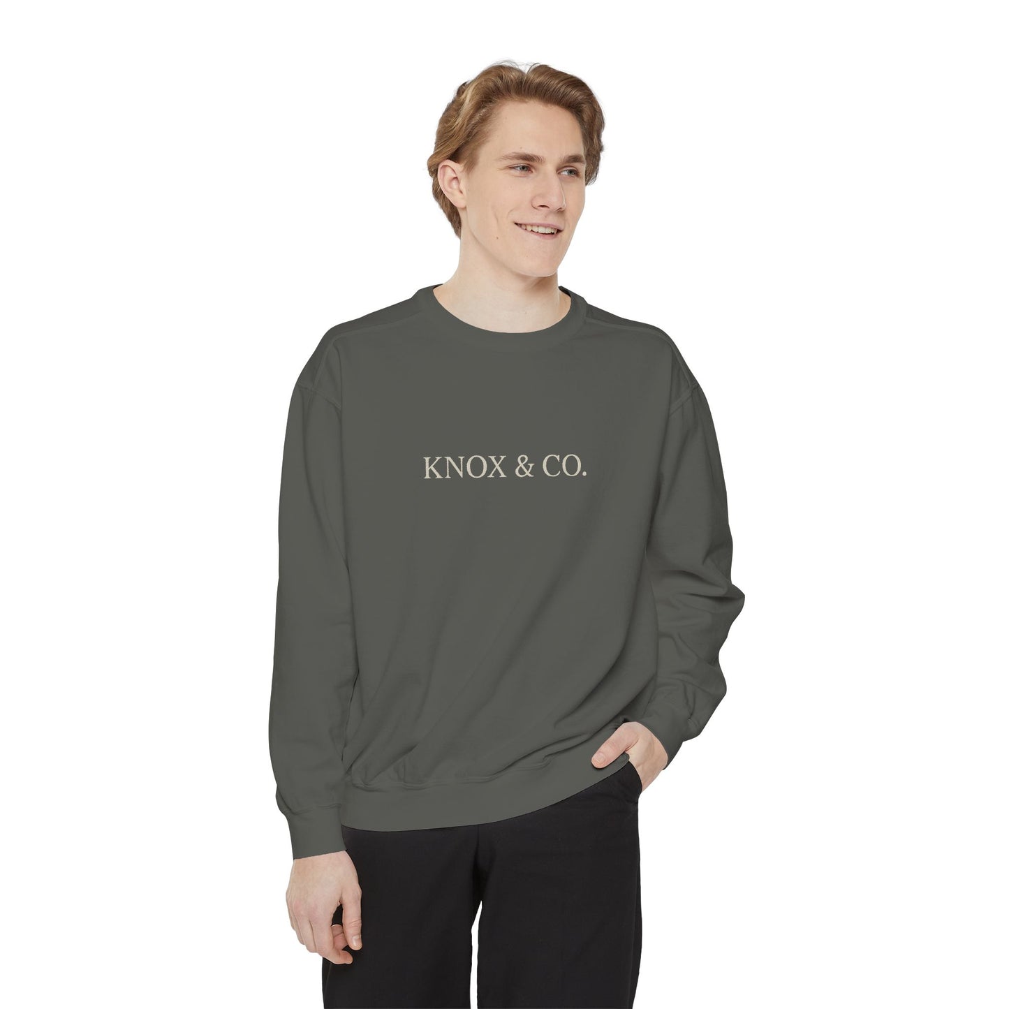 Knox & Co. Classic Crew – Cream Print Edition