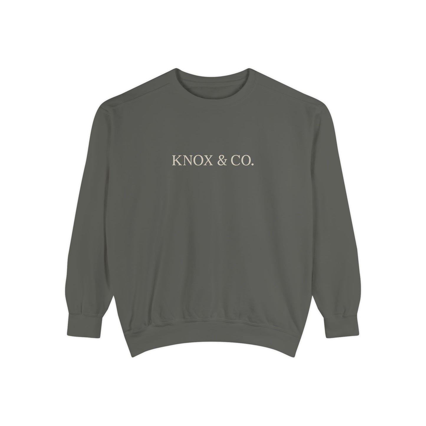 Knox & Co. Classic Crew – Cream Print Edition